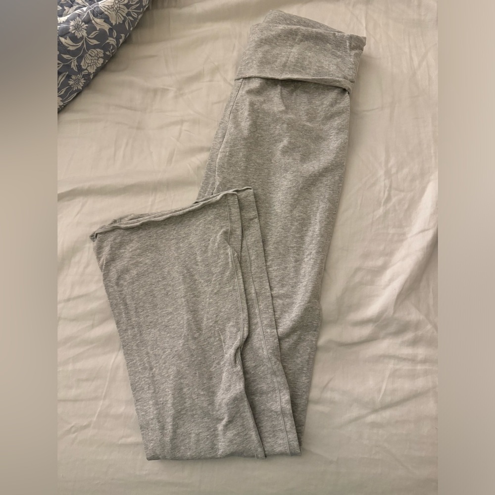 SKIMS Cotton Jersey Foldover Pant